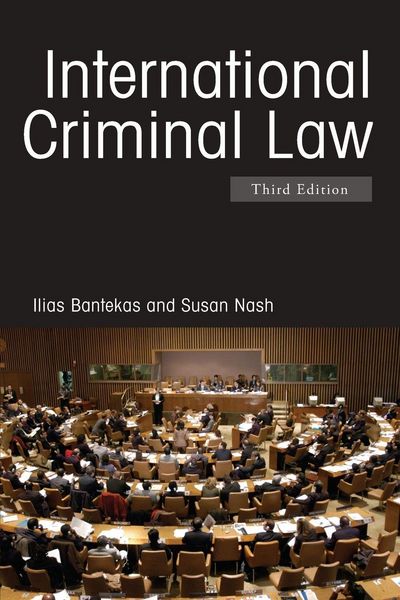 Produktbild: International Criminal Law