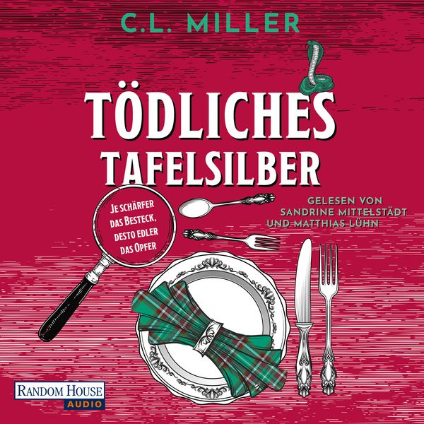 Produktbild: T&ouml;dliches Tafelsilber - Je sch&auml;rfer das Besteck, desto edler das Opfer