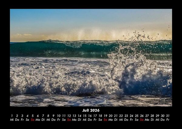 Produktbild: Meereslandschaften 2026 Fotokalender DIN A3