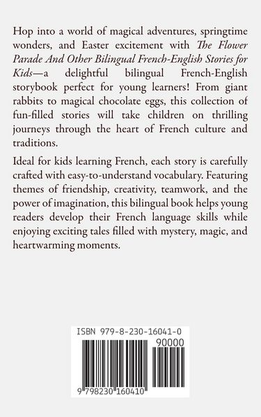 Produktbild: The Flower Parade And Other Bilingual French-English Stories for Kids
