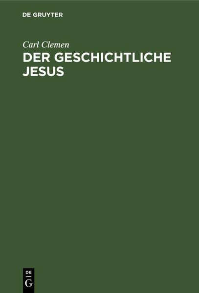 Produktbild: Der geschichtliche Jesus