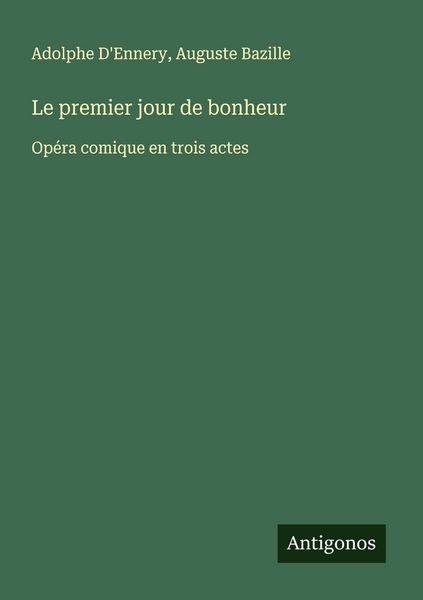 Produktbild: Le premier jour de bonheur