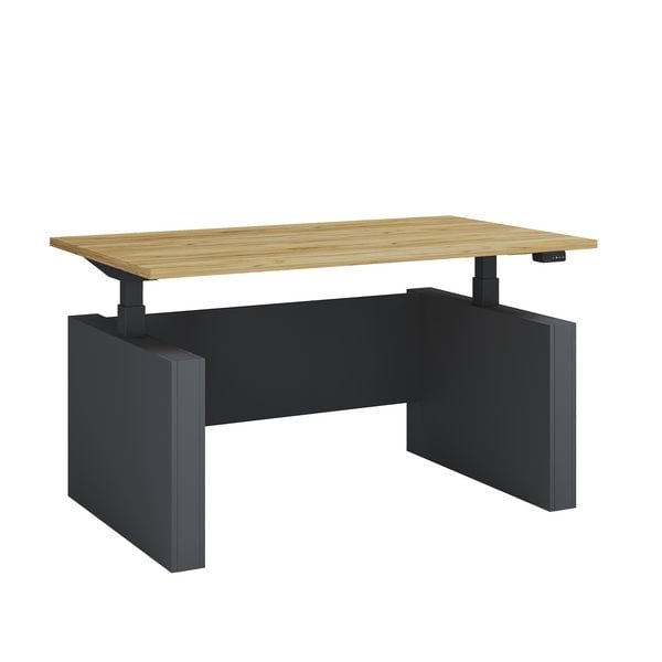 Produktbild: Schreibtisch h&ouml;henverstellbar Salia 140x80