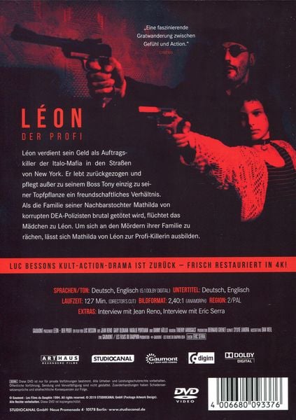 Produktbild: Leon - Der Profi / Director's Cut / Digital Remastered