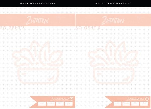Produktbild: Fitness Lifestyle Planer