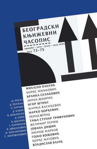 Produktbild: Beogradski knjizevni casopis br. 72-73-74-75