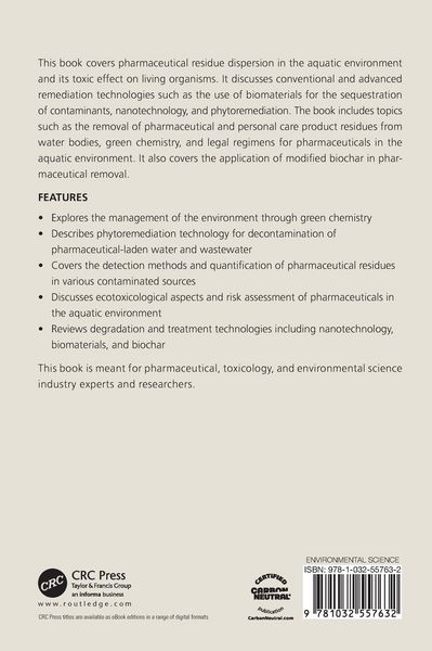 Produktbild: Pharmaceuticals in Aquatic Environments