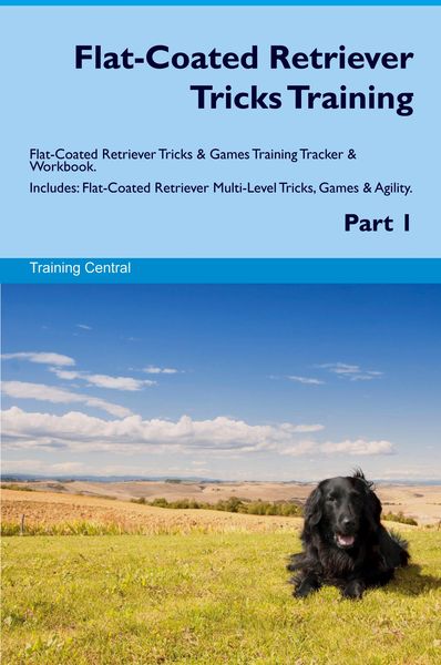 Produktbild: Flat-Coated Retriever Tricks Training Flat-Coated Retriever Tricks & Games Training Tracker & Workbook. Includes