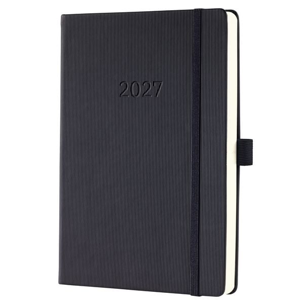 Produktbild: SIGEL C2710 Tageskalender Conceptum 2027, ca. A5, Hardcover, schwarz