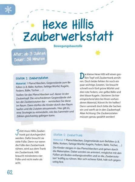 Produktbild: Das Kita-Jahreszeitenbuch: Bewegungspiele & Mitmachideen