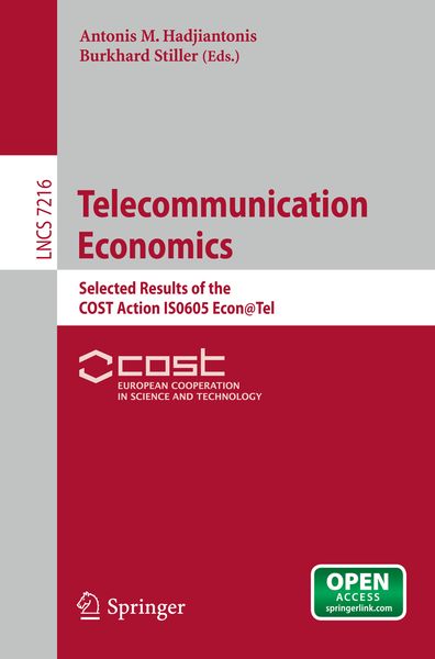 Produktbild: Telecommunication Economics