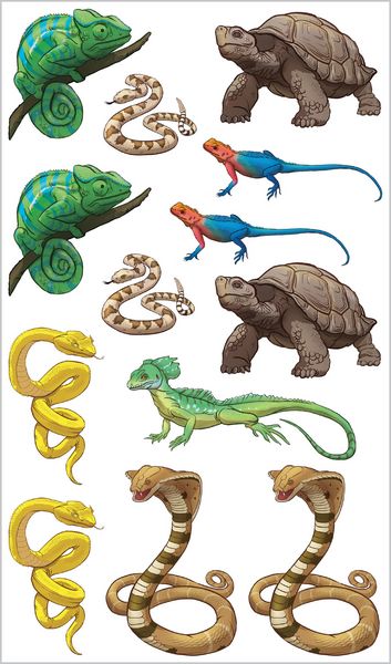 Produktbild: Slithering, Scaly Tattoo Snakes & Other Reptiles