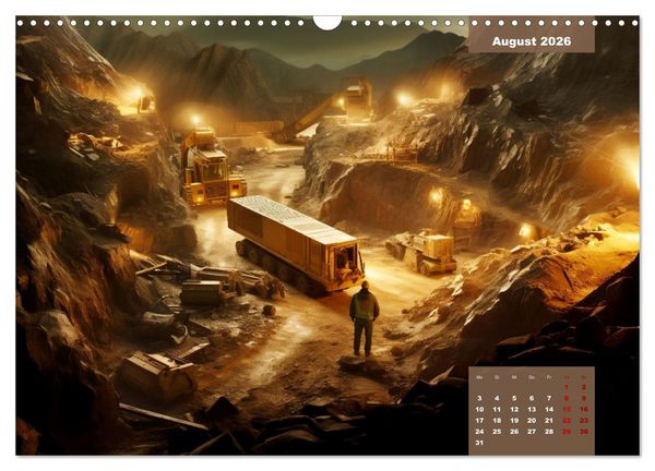 Produktbild: Der Schimmer im Dreck (Wandkalender 2026 DIN A3 quer), CALVENDO Monatskalender