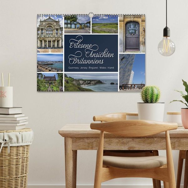 Produktbild: Erlesene Ansichten Britanniens (Wandkalender 2026 DIN A3 quer), CALVENDO Monatskalender