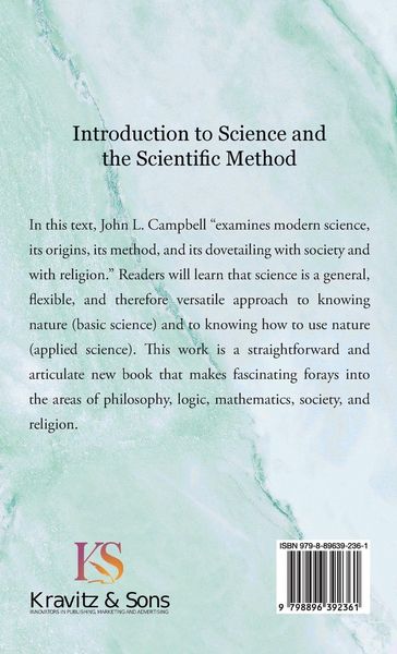 Produktbild: Introduction to Science and the Scientific Method