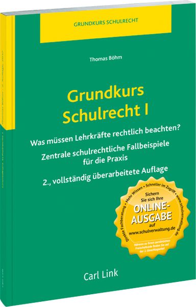 Produktbild: Grundkurs Schulrecht I