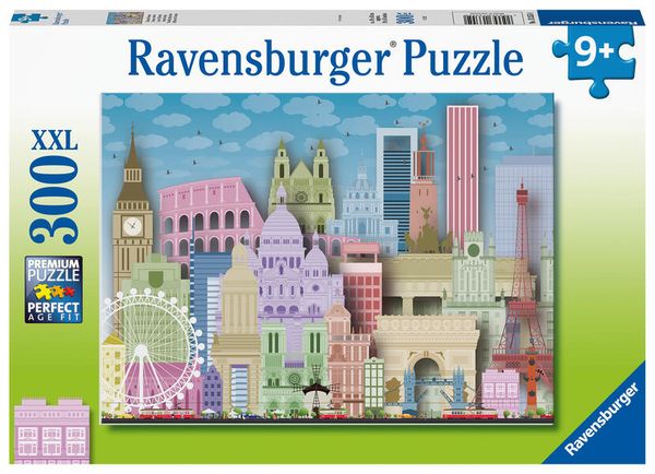 Ravensburger - Buntes Europa, 300 Teile