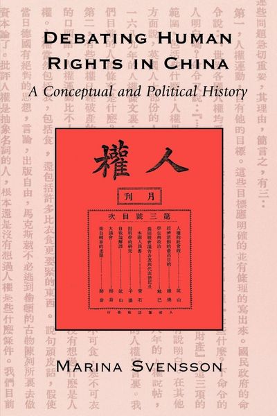 Produktbild: Debating Human Rights in China