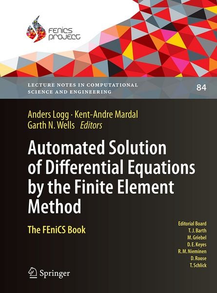 Produktbild: Automated Solution of Differential Equations by the Finite Element Method