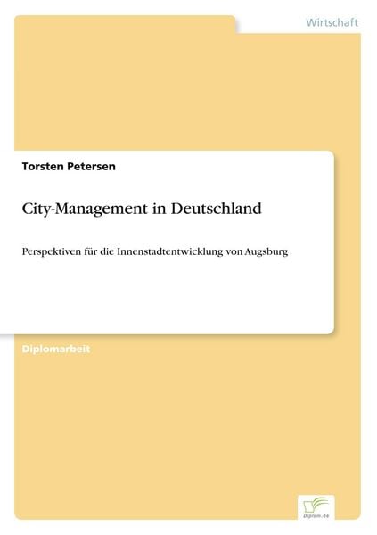 Produktbild: City-Management in Deutschland