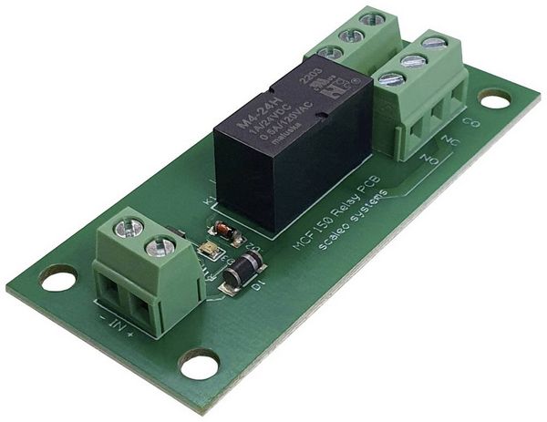 Produktbild: Scaleo systems Relaisplatine 1 St. VV-600400-0-C 2 Wechsler 24 V/DC