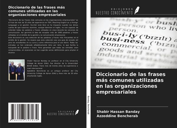Produktbild: Diccionario de las frases m&aacute;s comunes utilizadas en las organizaciones empresariales