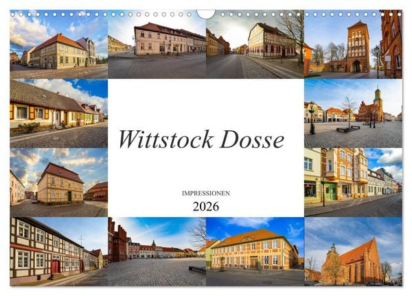 Produktbild: Wittstock Dosse Impressionen (Wandkalender 2026 DIN A3 quer), CALVENDO Monatskalender