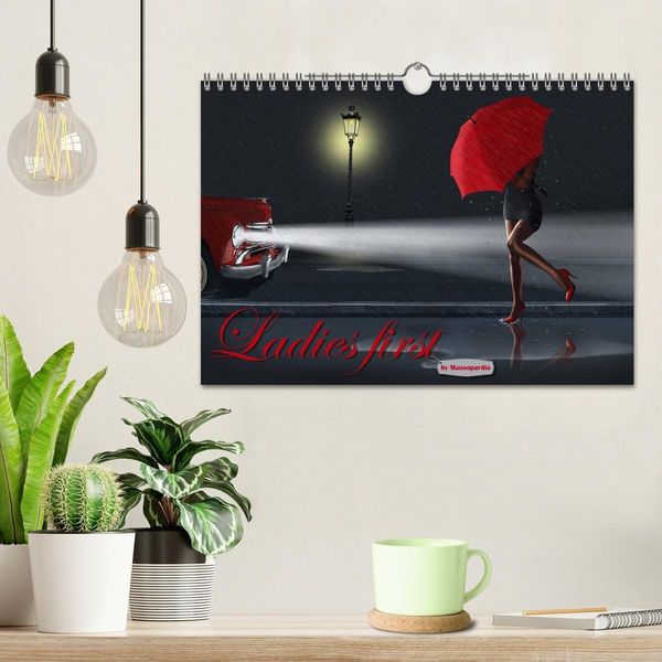 Produktbild: Ladies first by Mausopardia (Wandkalender 2026 DIN A4 quer), CALVENDO Monatskalender