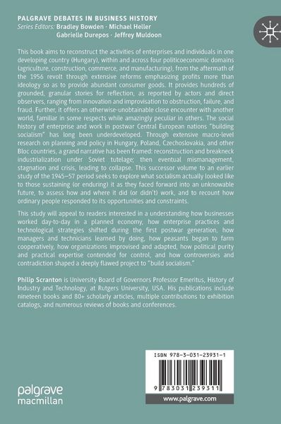 Produktbild: Business Practice in Socialist Hungary, Volume 2