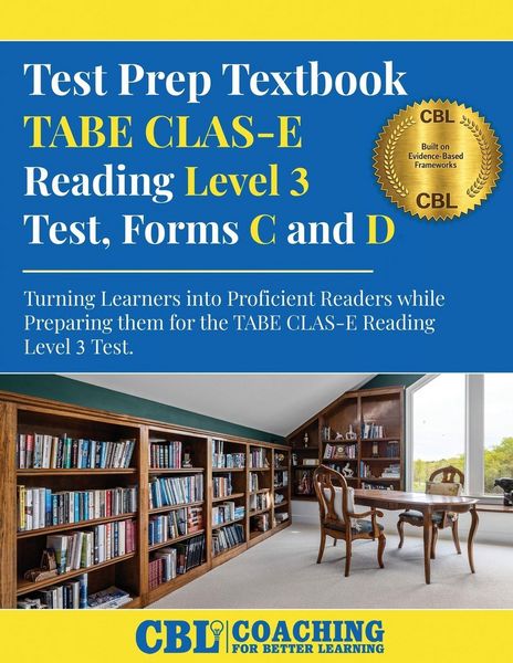 Produktbild: Test Prep Textbook TABE CLAS-E Reading Level 3 Test, Forms C and D