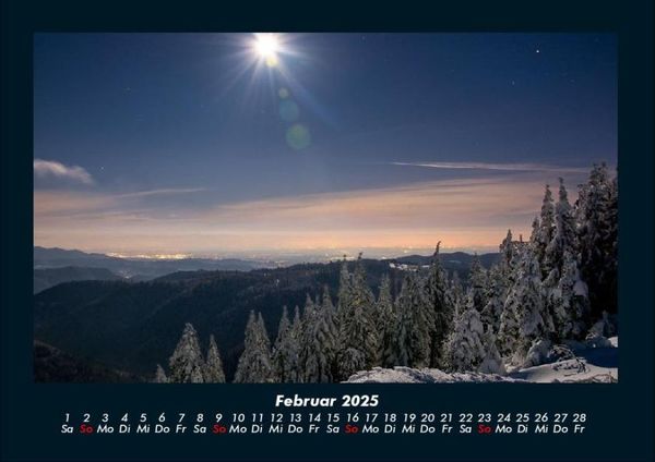 Produktbild: Berglandschaften 2025 Fotokalender DIN A4