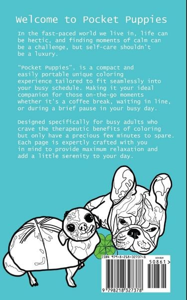 Produktbild: Pocket Puppies, The 5 Minute On-the-Go Coloring Book