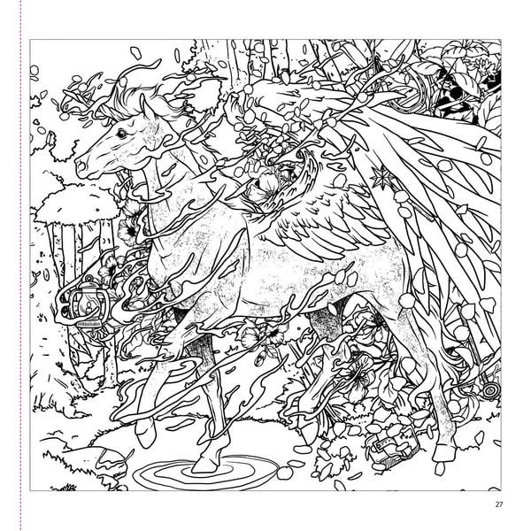 Produktbild: Mythographic &ndash; Ausmalen und Entdecken &ndash; Fantasiewelten