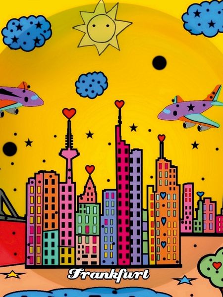 Produktbild: CALVENDO Puzzle Frankfurt 1000 Teile Puzzle hoch | 1000 Teile Lege-Gr&ouml;&szlig;e 64 &times; 48 cm Foto-Puzzle f&uuml;r gl&uuml;ckliche Stunden