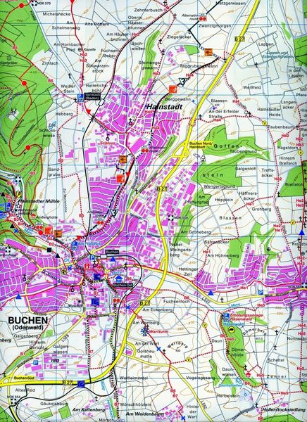 Produktbild: Fr&auml;nkischer Odenwald - Madonnenl&auml;ndchen 1:20.000