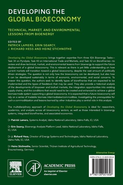 Produktbild: Developing the Global Bioeconomy