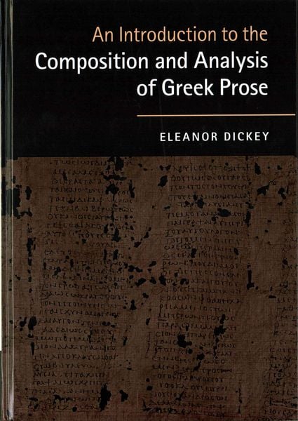 Produktbild: An Introduction to the Composition and Analysis of Greek Prose