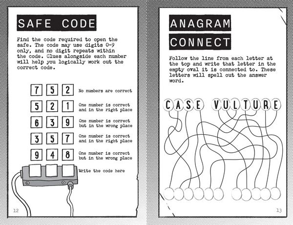 Produktbild: Spy Agency Puzzle Book - The Stolen Secrets
