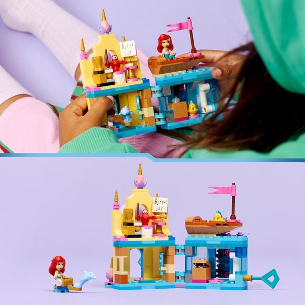 Produktbild: LEGO ǀ Disney Princess 43285 Arielles Magisches Mini-Schloss, Spielzeug