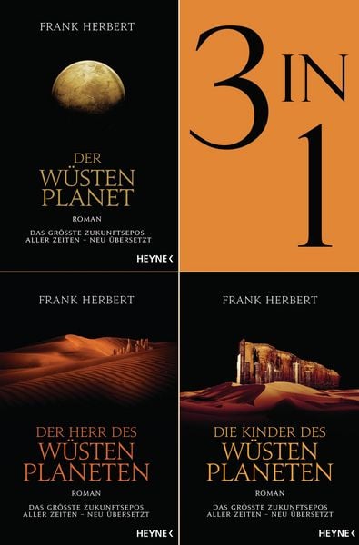 Produktbild: Der W&uuml;stenplanet Band 1-3: Der W&uuml;stenplanet / Der Herr des W&uuml;stenplaneten / Die Kinder des W&uuml;stenplaneten (3in1-Bundle)
