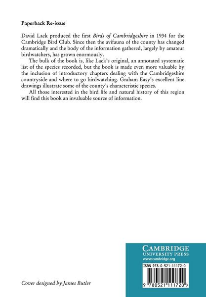 Produktbild: The Birds of Cambridgeshire