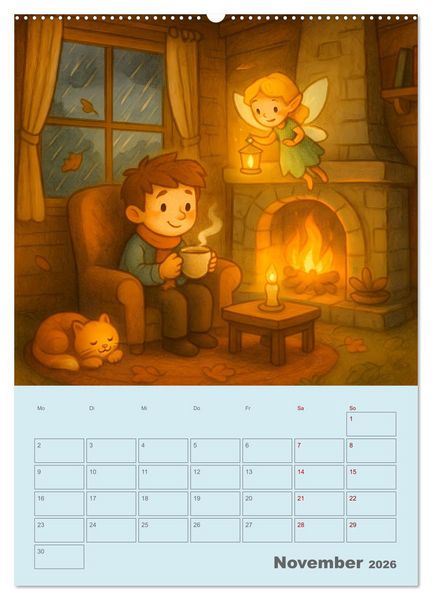 Produktbild: Tari und Tili (Wandkalender 2026 DIN A2 hoch), CALVENDO Monatskalender