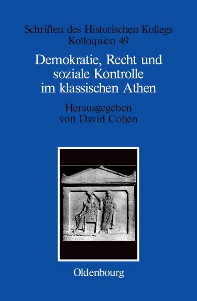 Produktbild: Demokratie, Recht und soziale Kontrolle im klassischen Athen