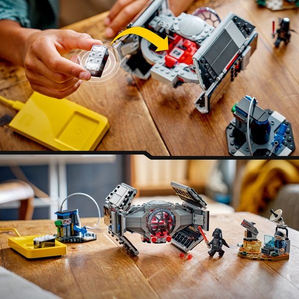 Produktbild: Star Wars 75421 SMART Play: Darth Vaders TIE Fighter, Spielzeug ab 8