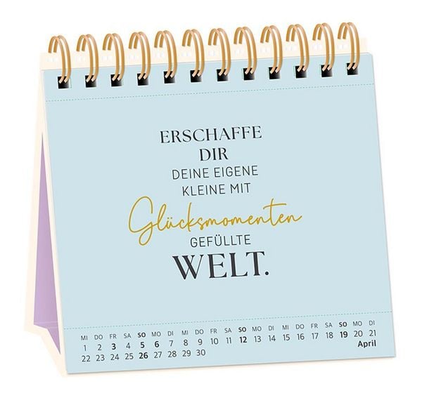 Produktbild: Tischkalender 2026 Nimm dir Zeit