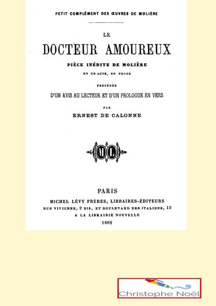Produktbild: Le docteur amoureux