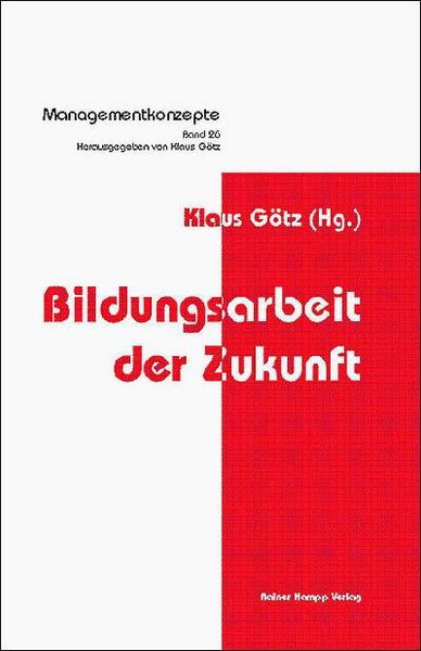 Produktbild: Bildungsarbeit der Zukunft