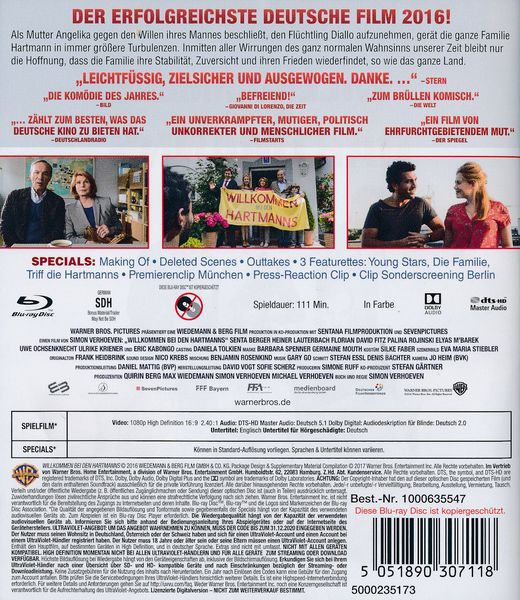 Produktbild: Willkommen bei den Hartmanns
