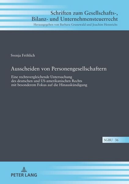 Produktbild: Ausscheiden von Personengesellschaftern