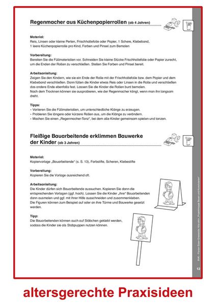 Produktbild: Kita aktiv Projektmappe Bauen und Konstruieren
